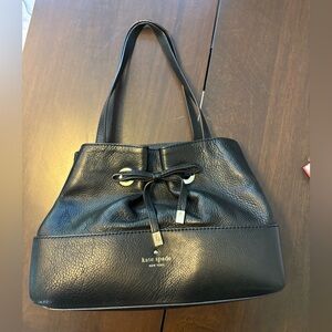 Excellent condition black leather Kate Spade bag